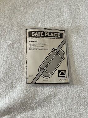 DILANA Safe Place Money Belt - Black